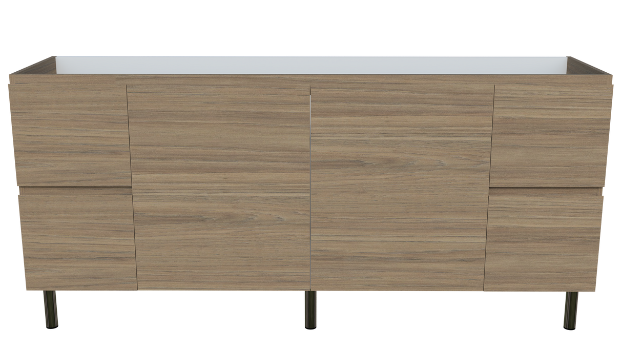 Nevada Cabinet Only 1800mm Centre Bowl On Legs