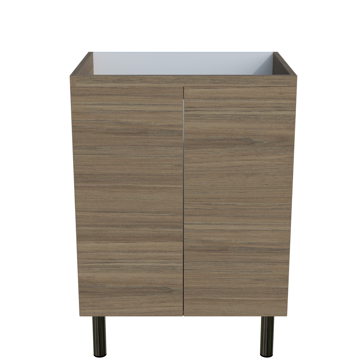 Nevada Cabinet Only 600mm Centre Bowl On Legs