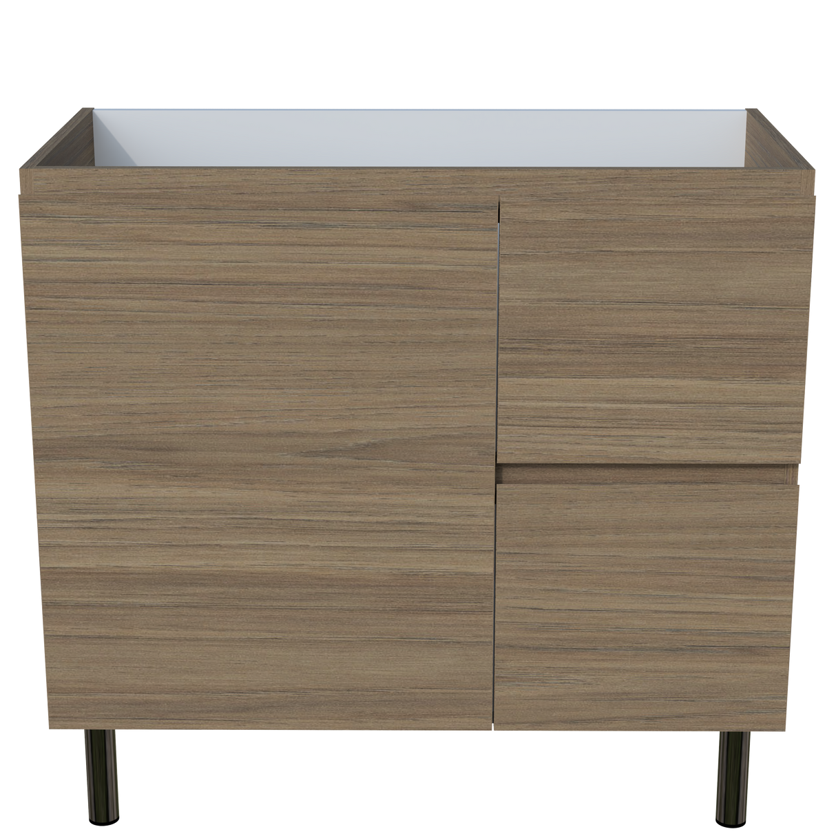Nevada Cabinet Only 900mm Centre Bowl On Legs