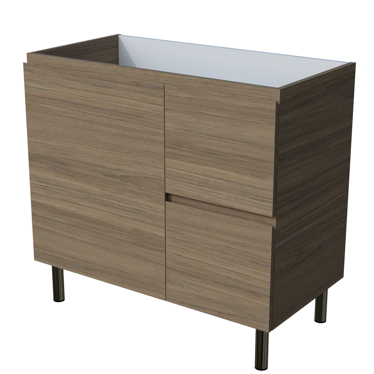 Nevada Cabinet Only 900mm Left Bowl On Legs