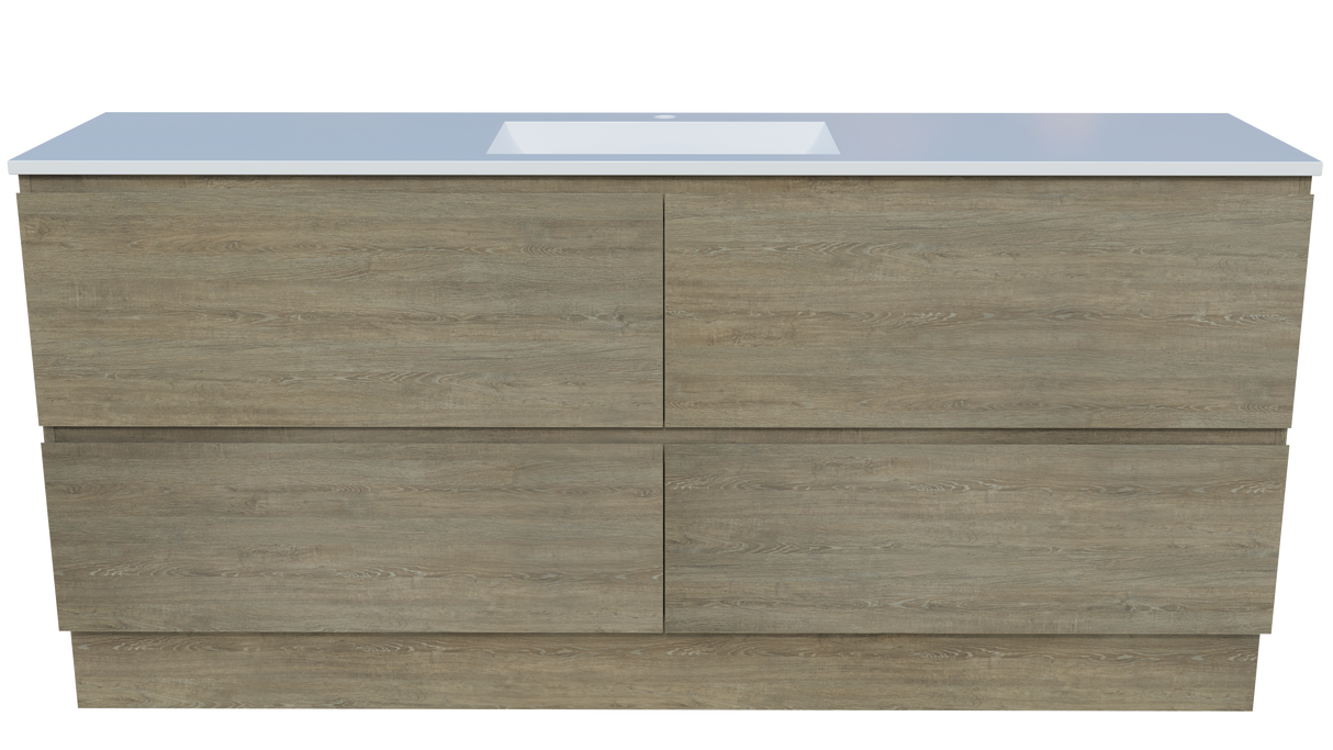 Nevada Plus Vanity 1800mm Centre Bowl Regal Top Floor standing (NEVP-V-1800-C-REG-F)