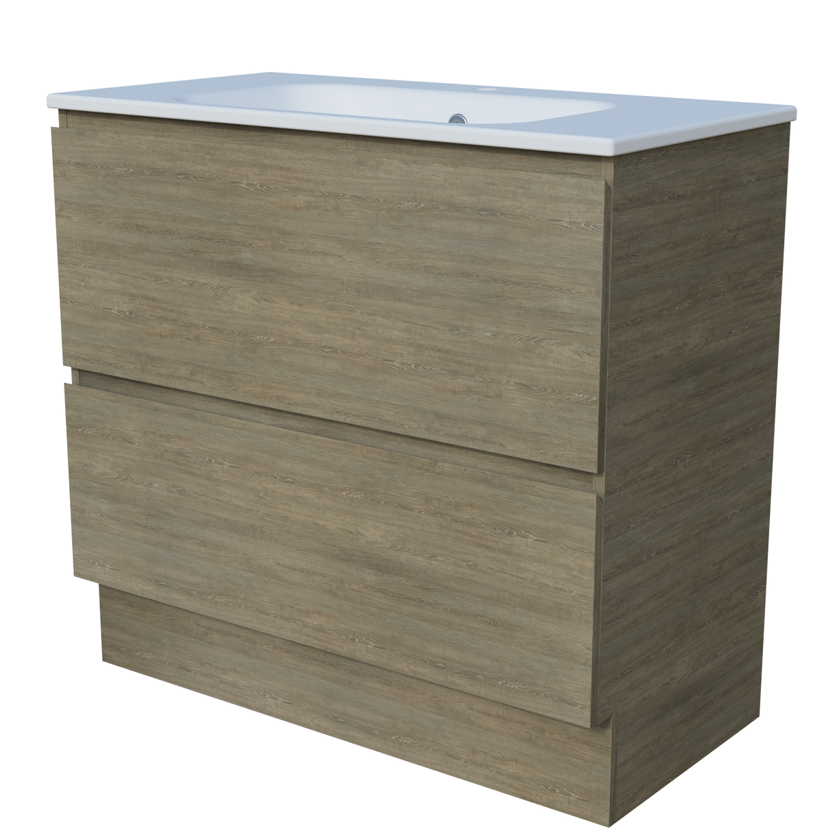 Nevada Plus Vanity 900mm Centre Bowl Haven Top Floor standing (NEVP-V-900-C-HVN-F)