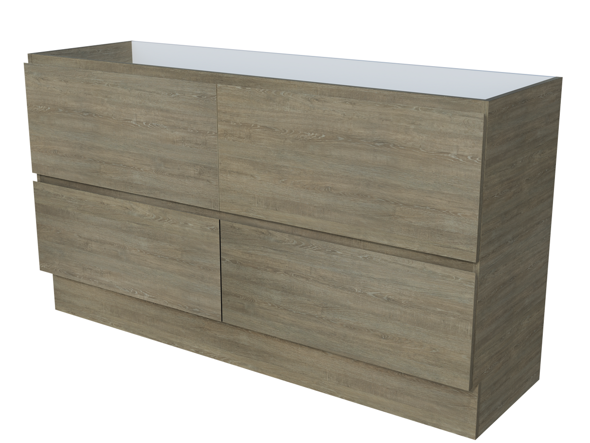 Nevada Plus Cabinet Only 1500mm Centre Bowl Floor standing