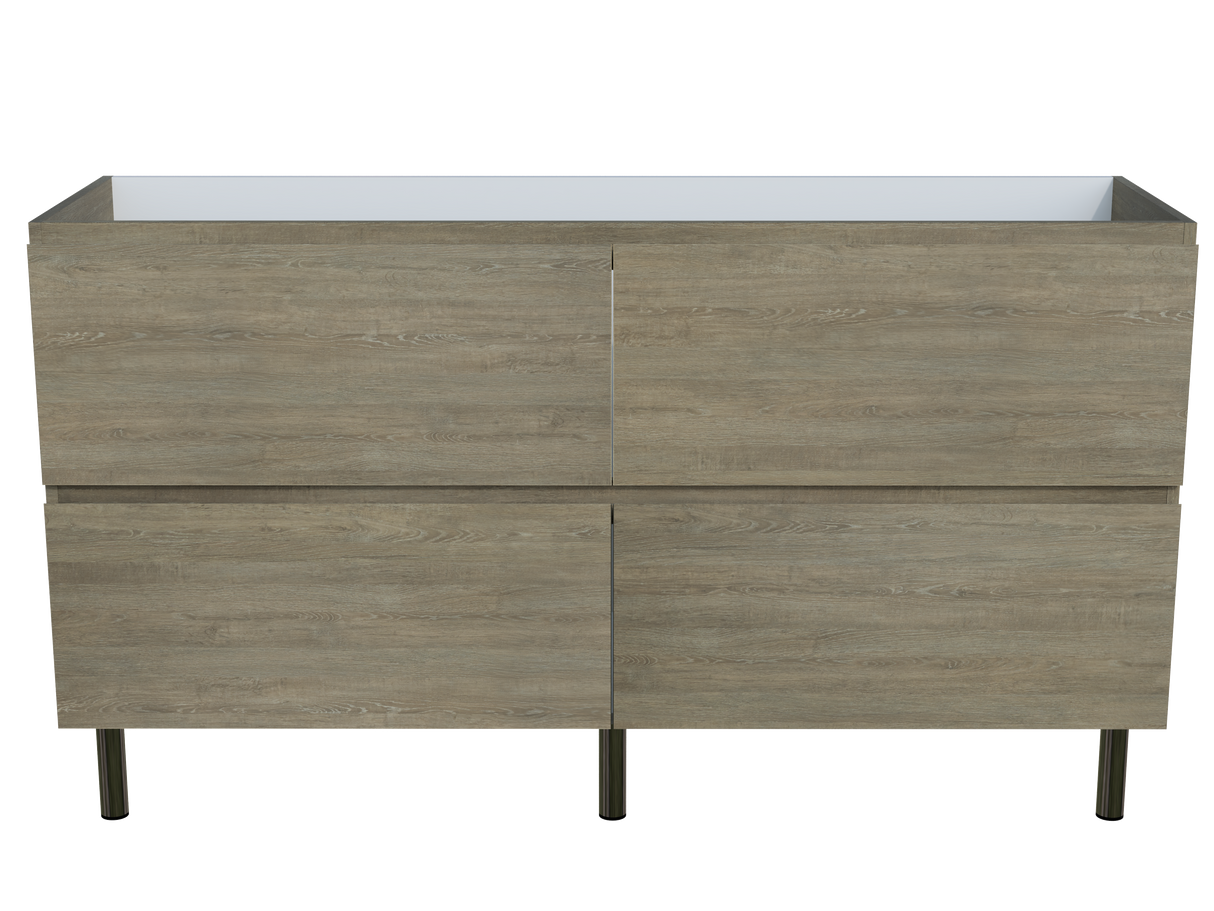 Nevada Plus Cabinet Only 1500mm Right Bowl On Legs