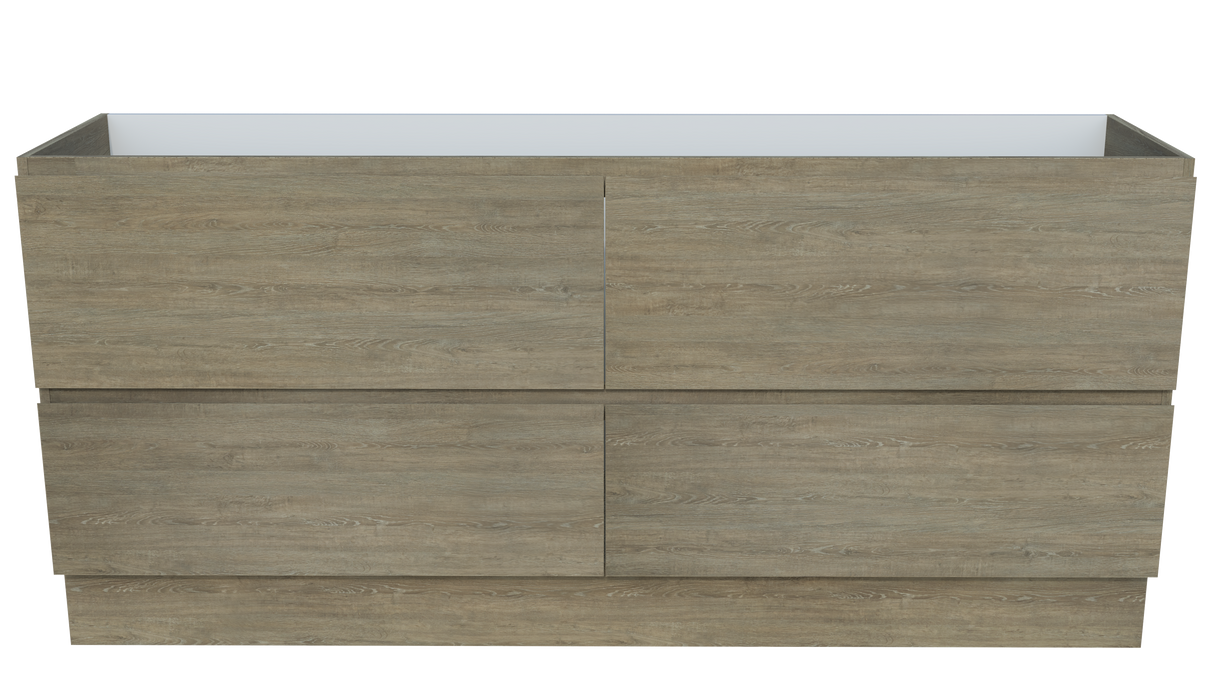 Nevada Plus Cabinet Only 1800mm Centre Bowl Floor standing