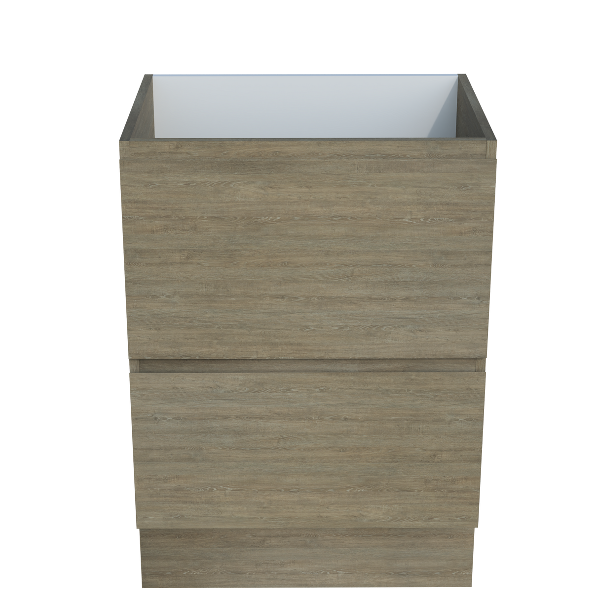 Nevada Plus Cabinet Only 600mm Centre Bowl Floor standing