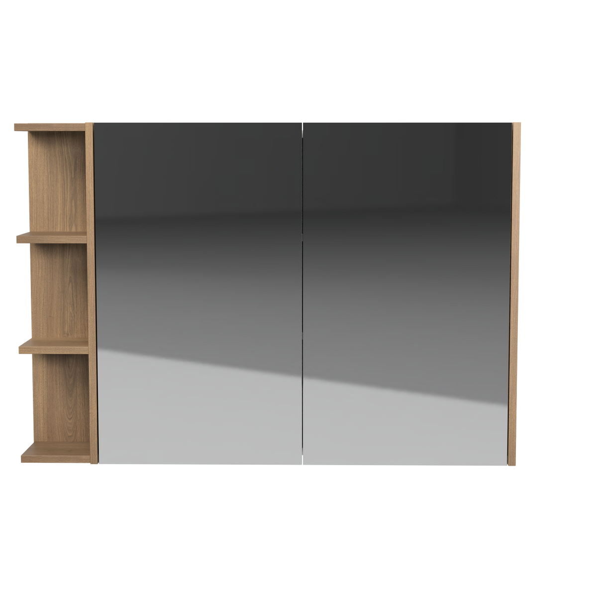 New York Mirror Cabinet 1050mm Right Double Door Gold Collection (NEW-SC-1050-R-G)