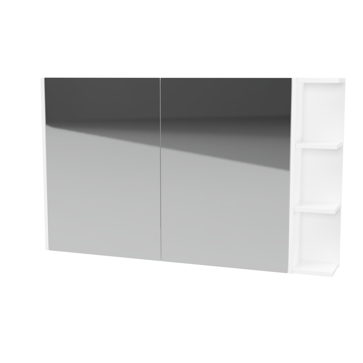 New York Mirror Cabinet 1200mm Left Double Door Gold Collection (NEW-SC-1200-L-G)