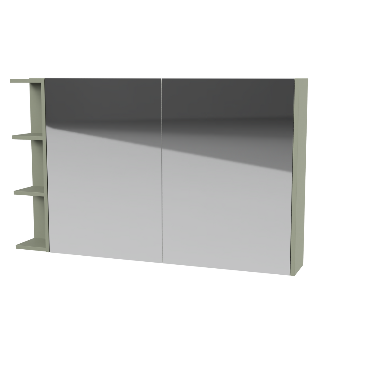 New York Mirror Cabinet 1200mm Right Double Door Platinum Collection (NEW-SC-1200-R-P)