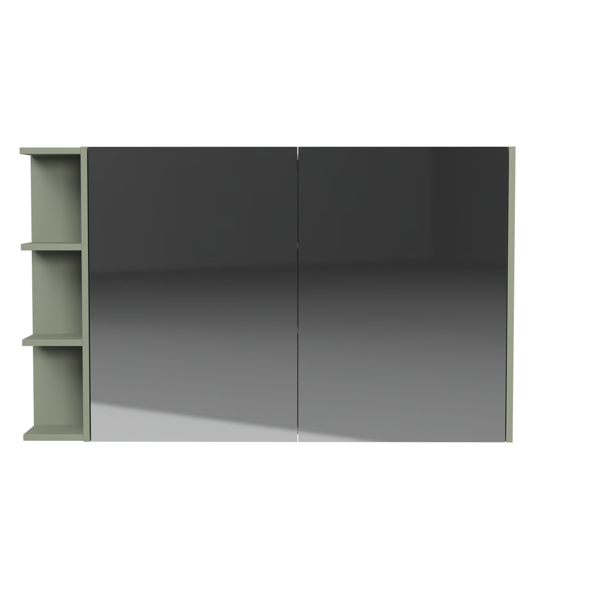 New York Mirror Cabinet 1200mm Right Double Door Gold Collection (NEW-SC-1200-R-G)