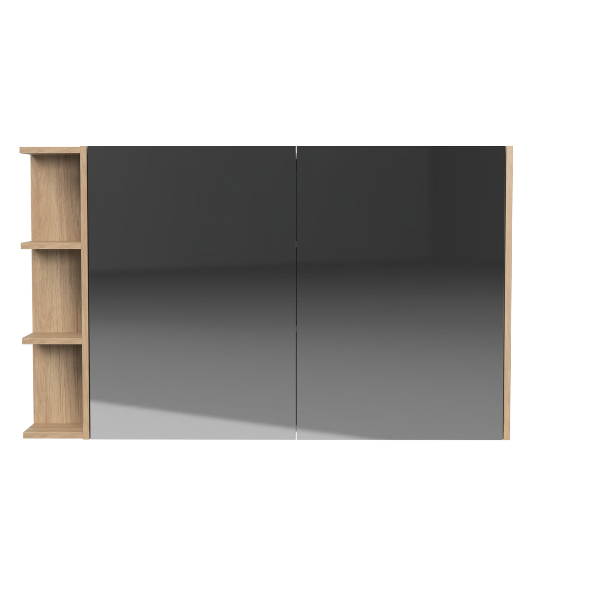 New York Mirror Cabinet 1200mm Right Double Door Gold Collection (NEW-SC-1200-R-G)