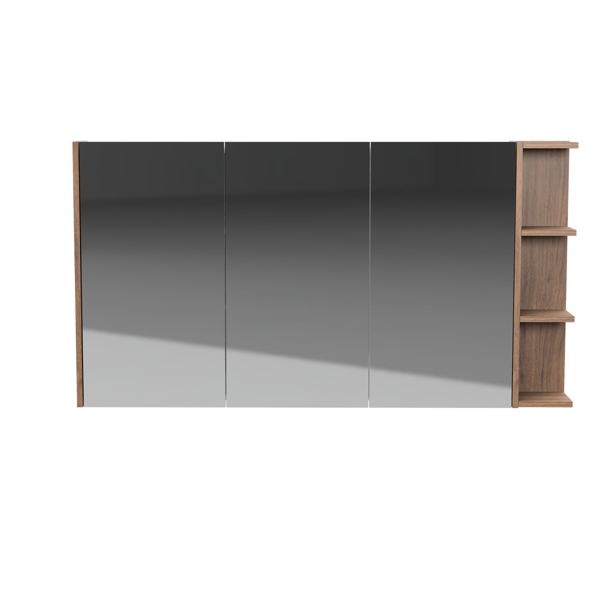 New York Mirror Cabinet 1350mm Left Three Door Gold Collection (NEW-SC-1350-L-G)