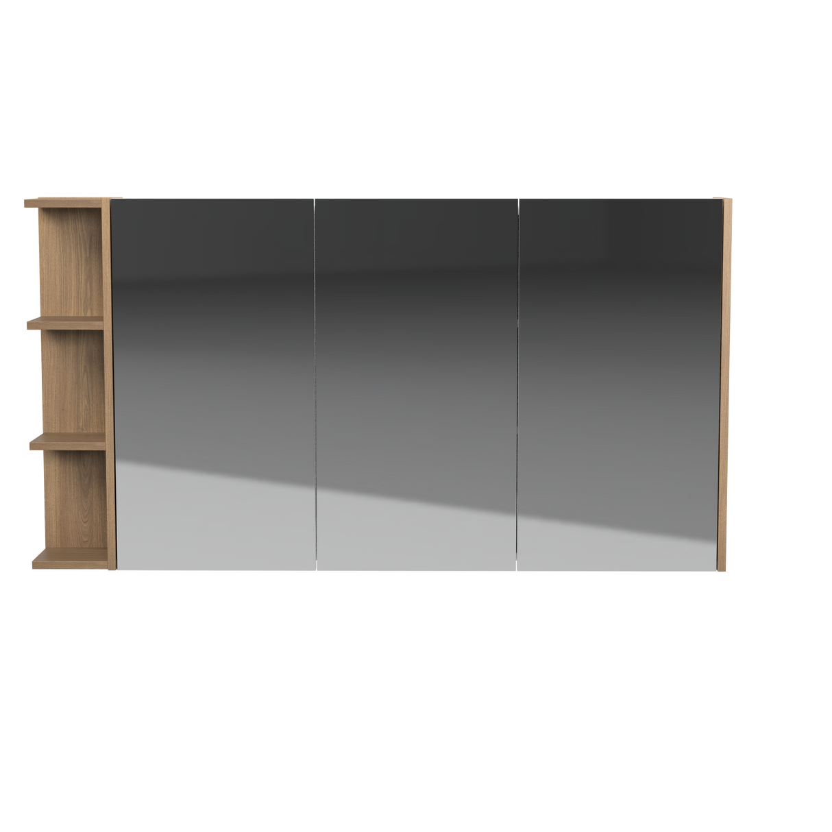 New York Mirror Cabinet 1350mm Right Three Door Gold Collection (NEW-SC-1350-R-G)