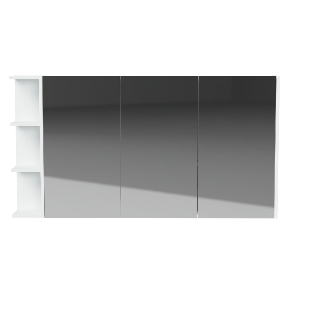 New York Mirror Cabinet 1350mm Right Three Door Platinum Collection (NEW-SC-1350-R-P)