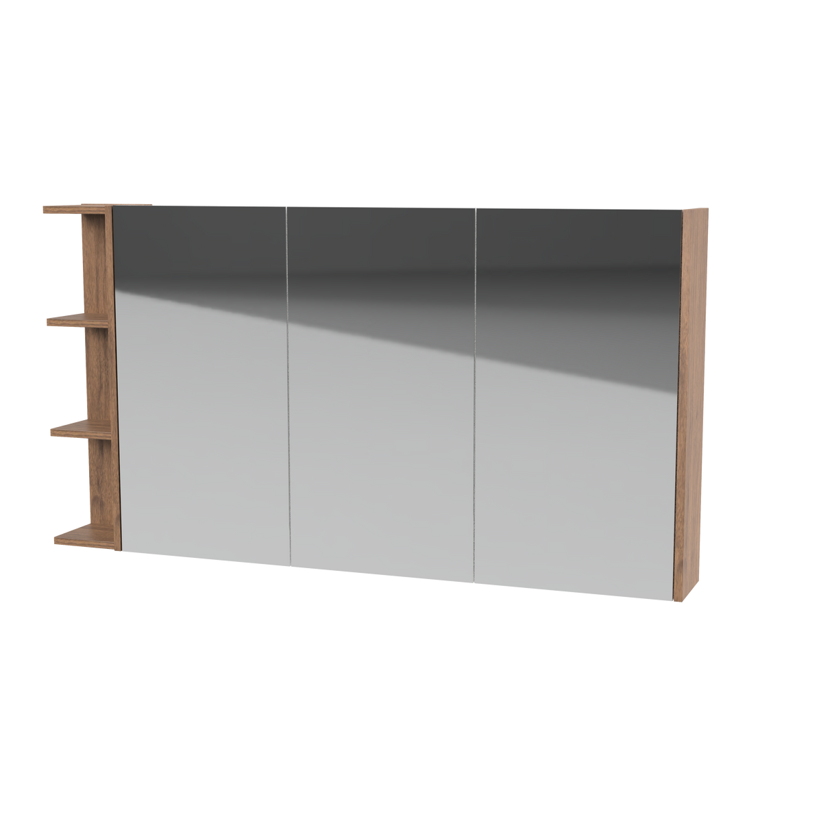 New York Mirror Cabinet 1350mm Right Three Door Platinum Collection (NEW-SC-1350-R-P)