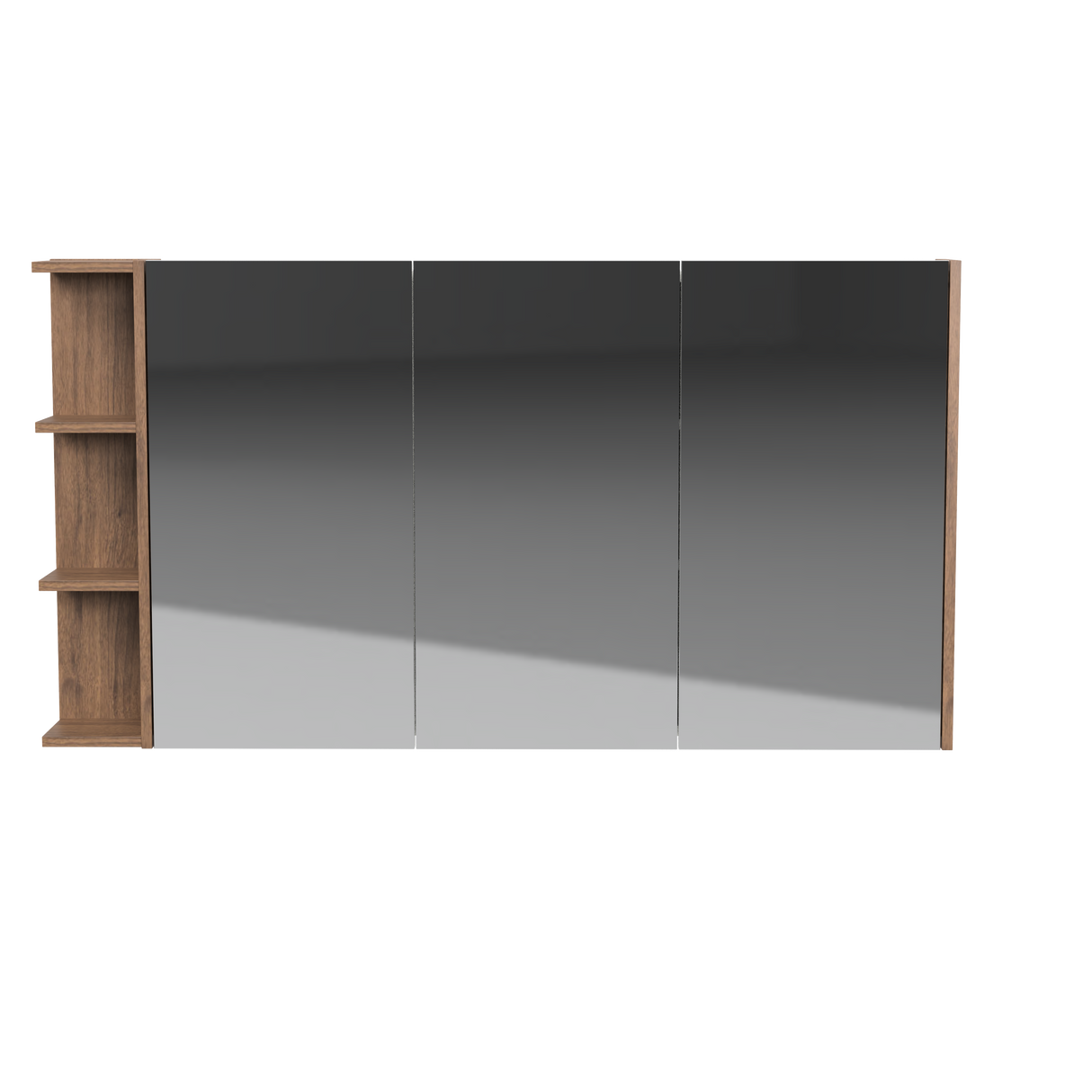 New York Mirror Cabinet 1350mm Right Three Door Platinum Collection (NEW-SC-1350-R-P)