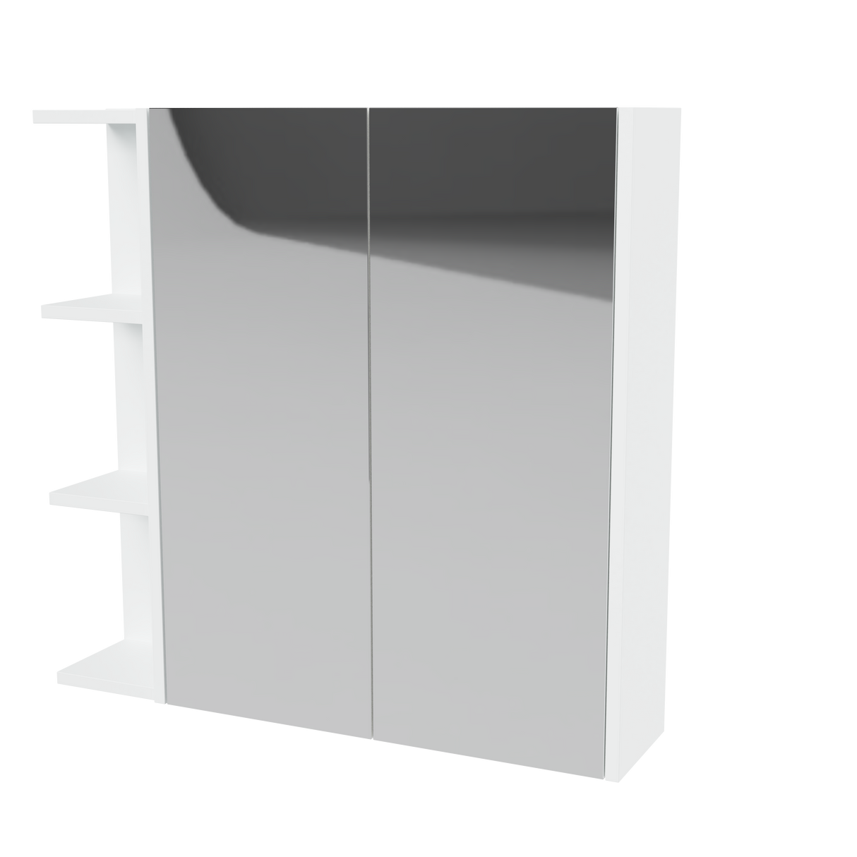 New York Mirror Cabinet 750mm Right Double Door Platinum Collection (NEW-SC-750-R-P)