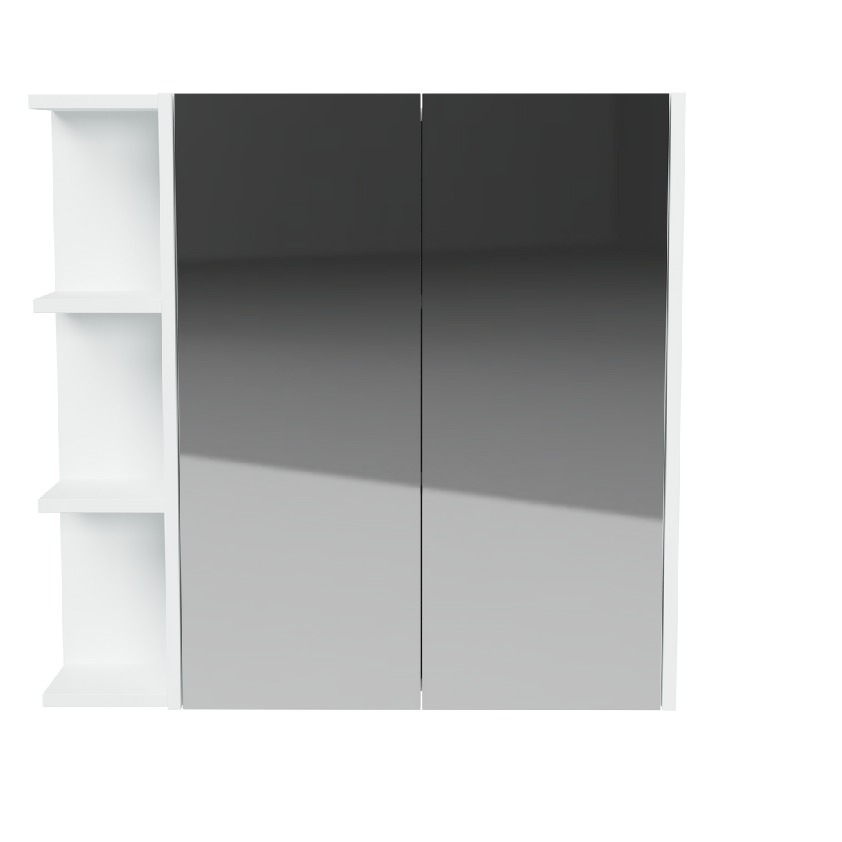 New York Mirror Cabinet 750mm Right Double Door Platinum Collection (NEW-SC-750-R-P)