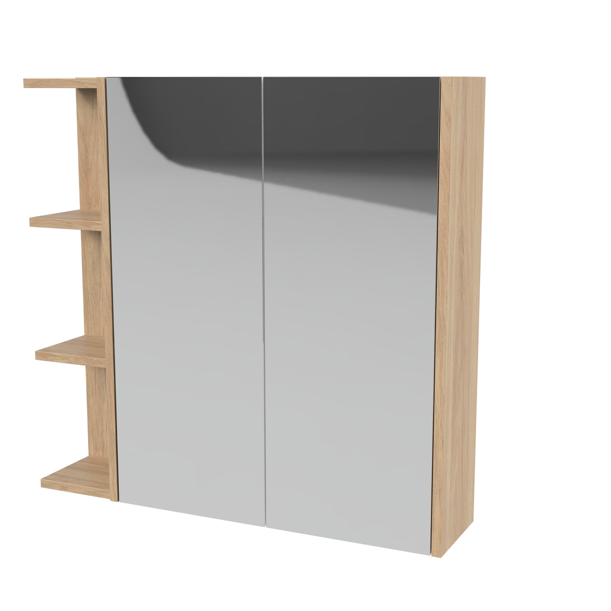 New York Mirror Cabinet 750mm Right Double Door Gold Collection (NEW-SC-750-R-G)