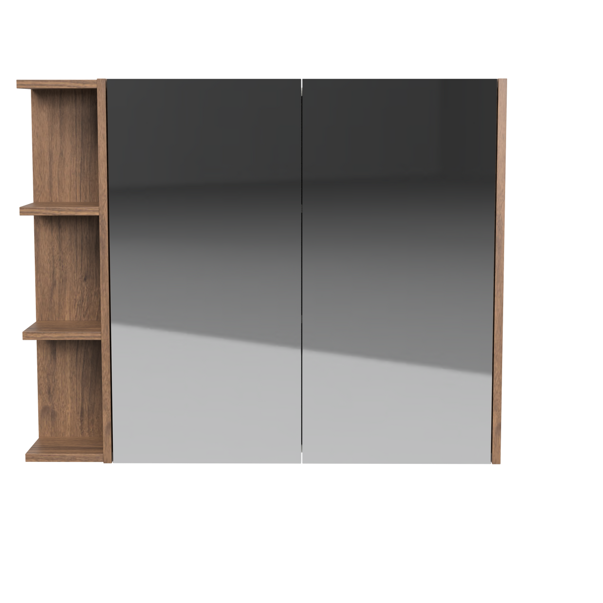 New York Mirror Cabinet 900mm Right Double Door Gold Collection (NEW-SC-900-R-G)