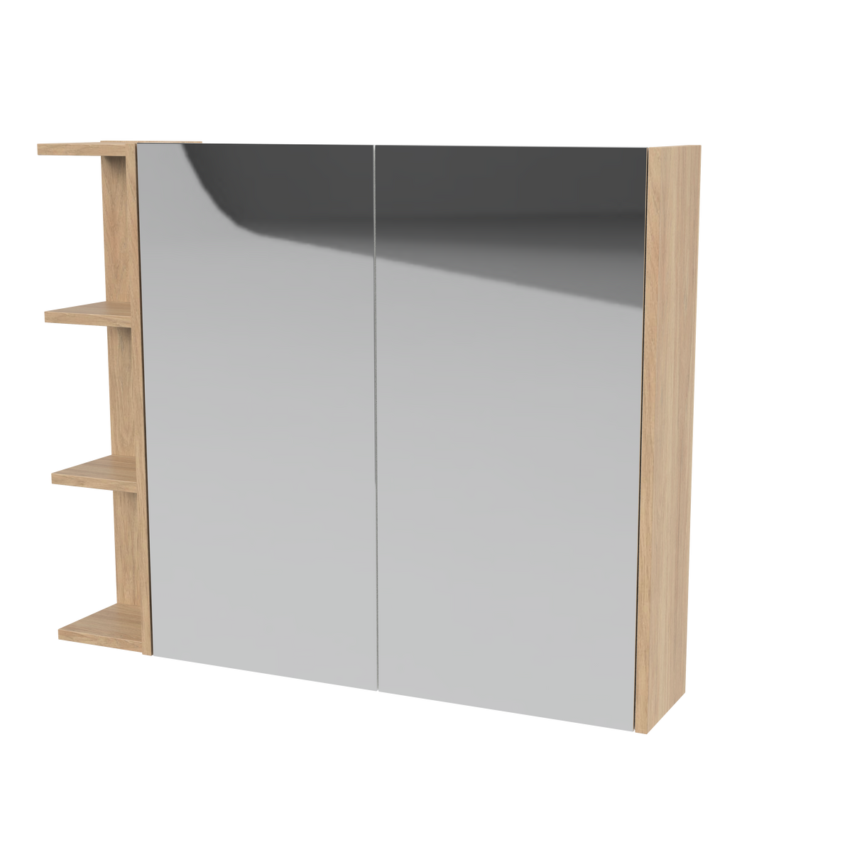 New York Mirror Cabinet 900mm Right Double Door Gold Collection (NEW-SC-900-R-G)