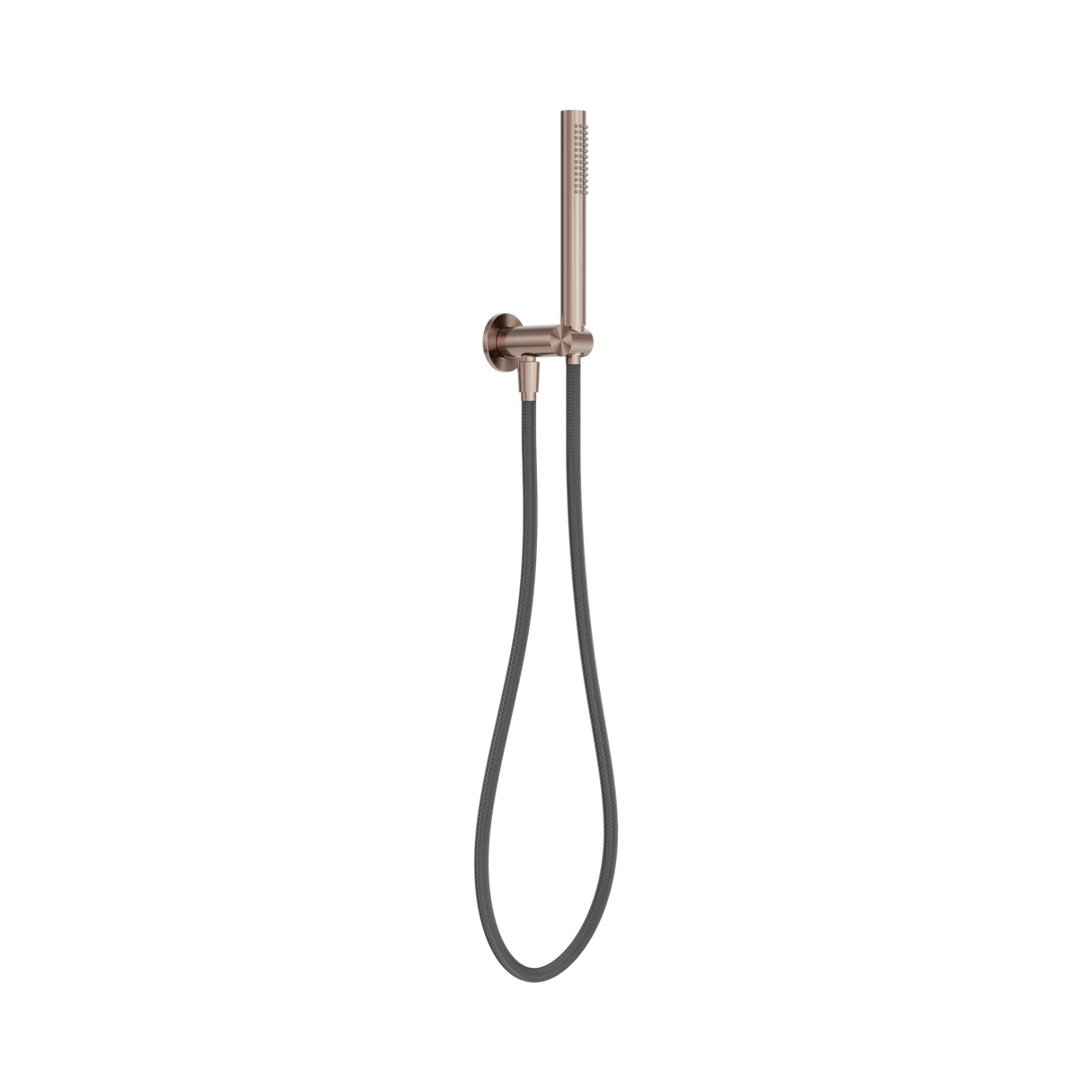 An image of Nero Tapware Zen SS316L Shower On Bracket With Outdoor Shower Hose Brushed Bronze