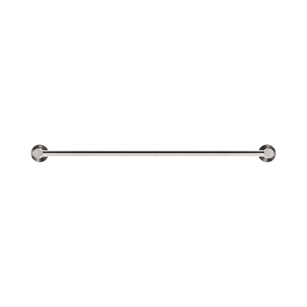 An image of Nero Tapware Mecca Double Towel Rail 600mm Brushed Nickel