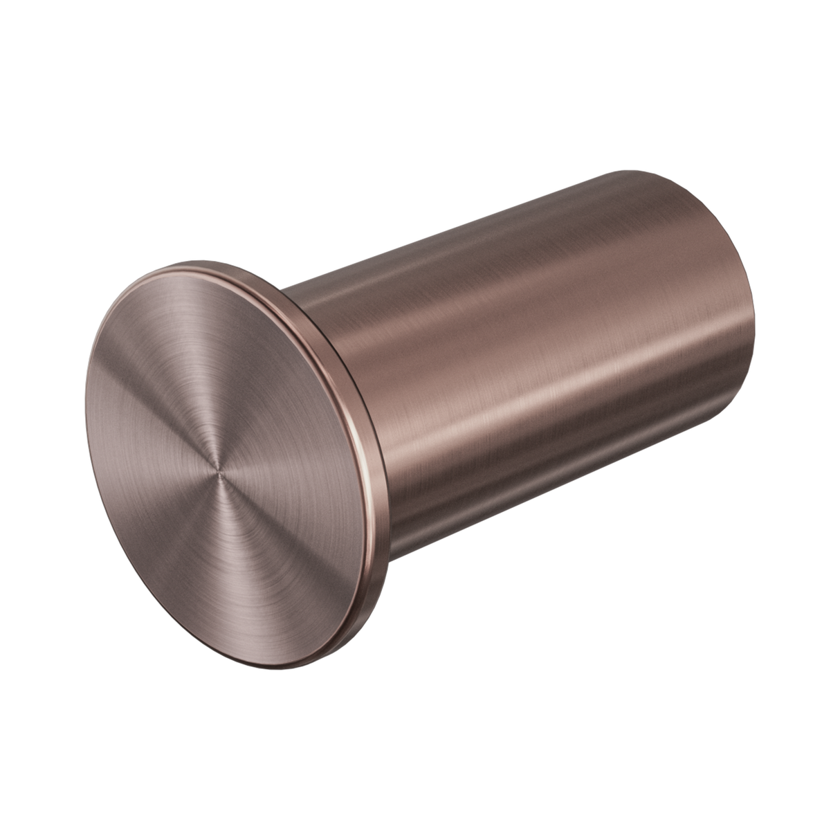 An image of Nero Tapware Mecca Robe Hook Slim Brushed Bronze