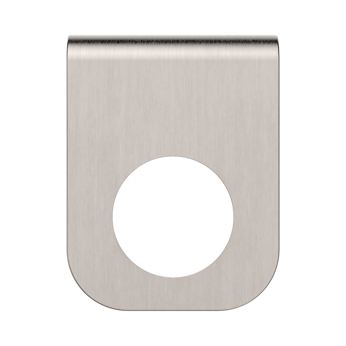 An image of Nero Tapware Mecca Soap Bottle Holder Brushed Nickel