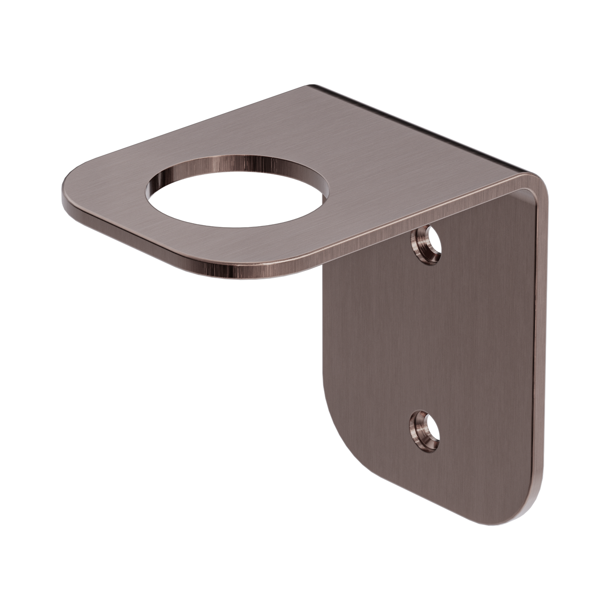 An image of Nero Tapware Mecca Soap Bottle Holder Brushed Bronze