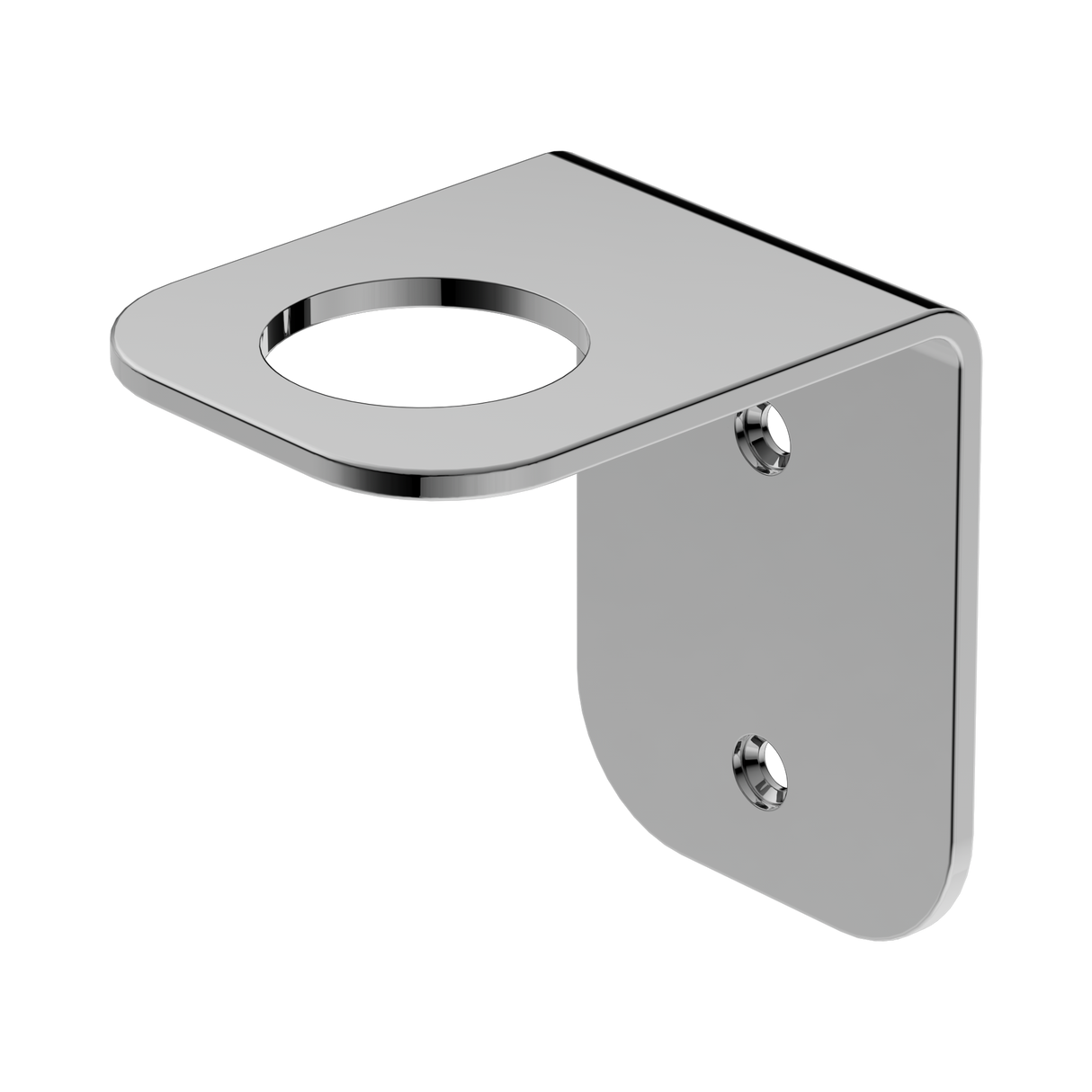 An image of Nero Tapware Mecca Soap Bottle Holder Chrome