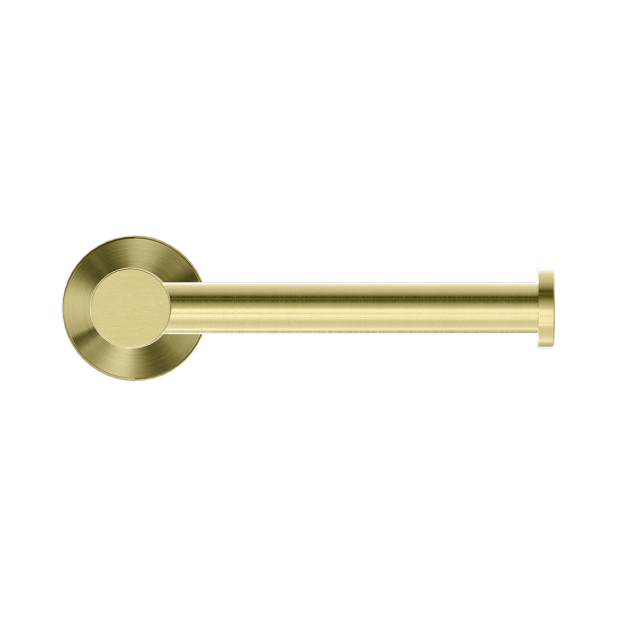 An image of Nero Tapware Mecca Toilet Roll Holder Brushed Gold