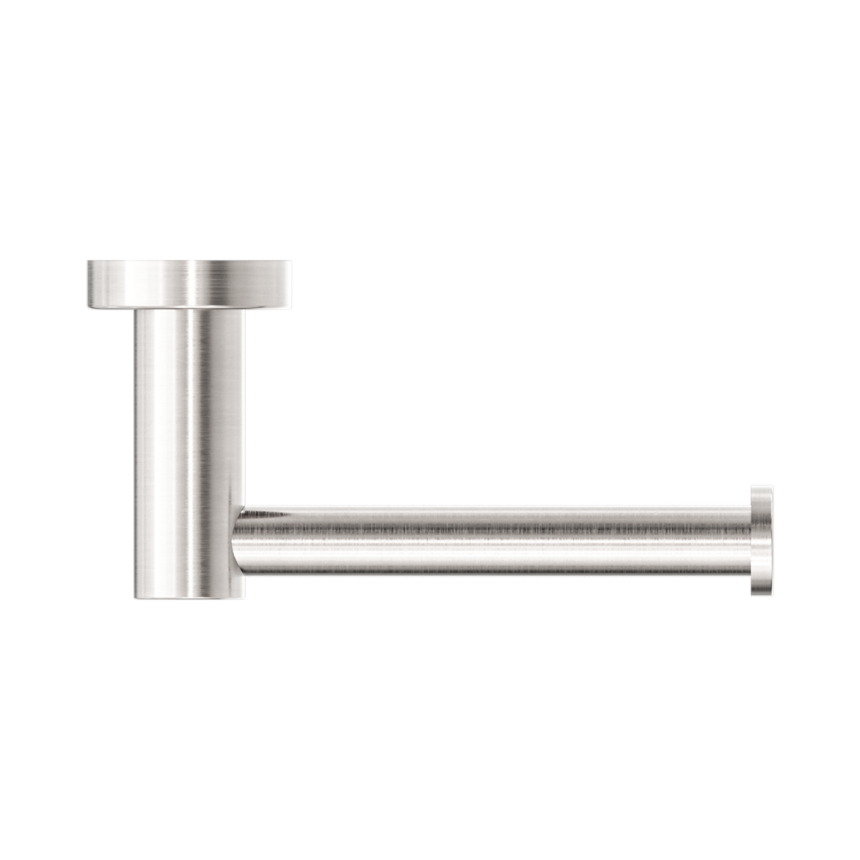 An image of Nero Tapware Mecca Toilet Roll Holder Brushed Nickel