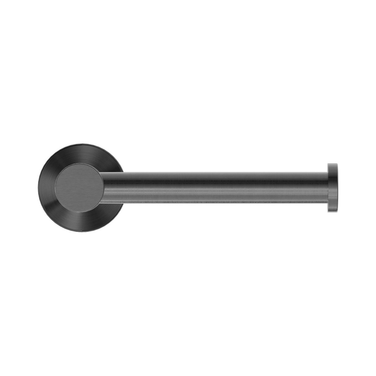 An image of Nero Tapware Mecca Toilet Roll Holder Gun Metal