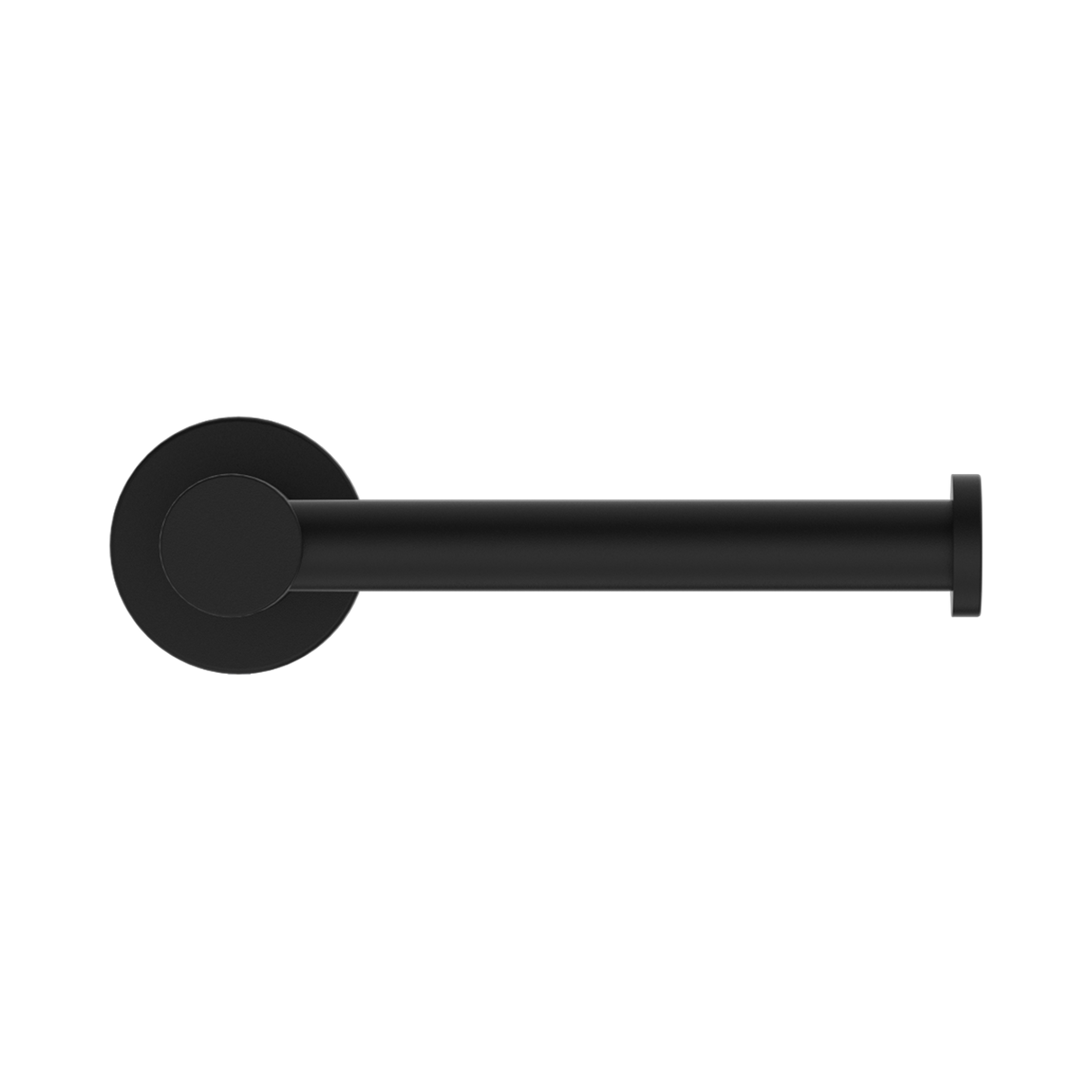 An image of Nero Tapware Mecca Toilet Roll Holder Matte Black