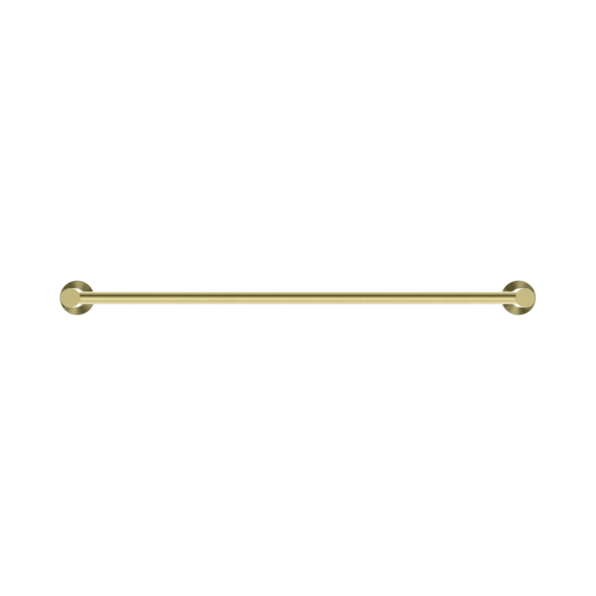 An image of Nero Tapware Mecca Towel Rack Brushed Gold