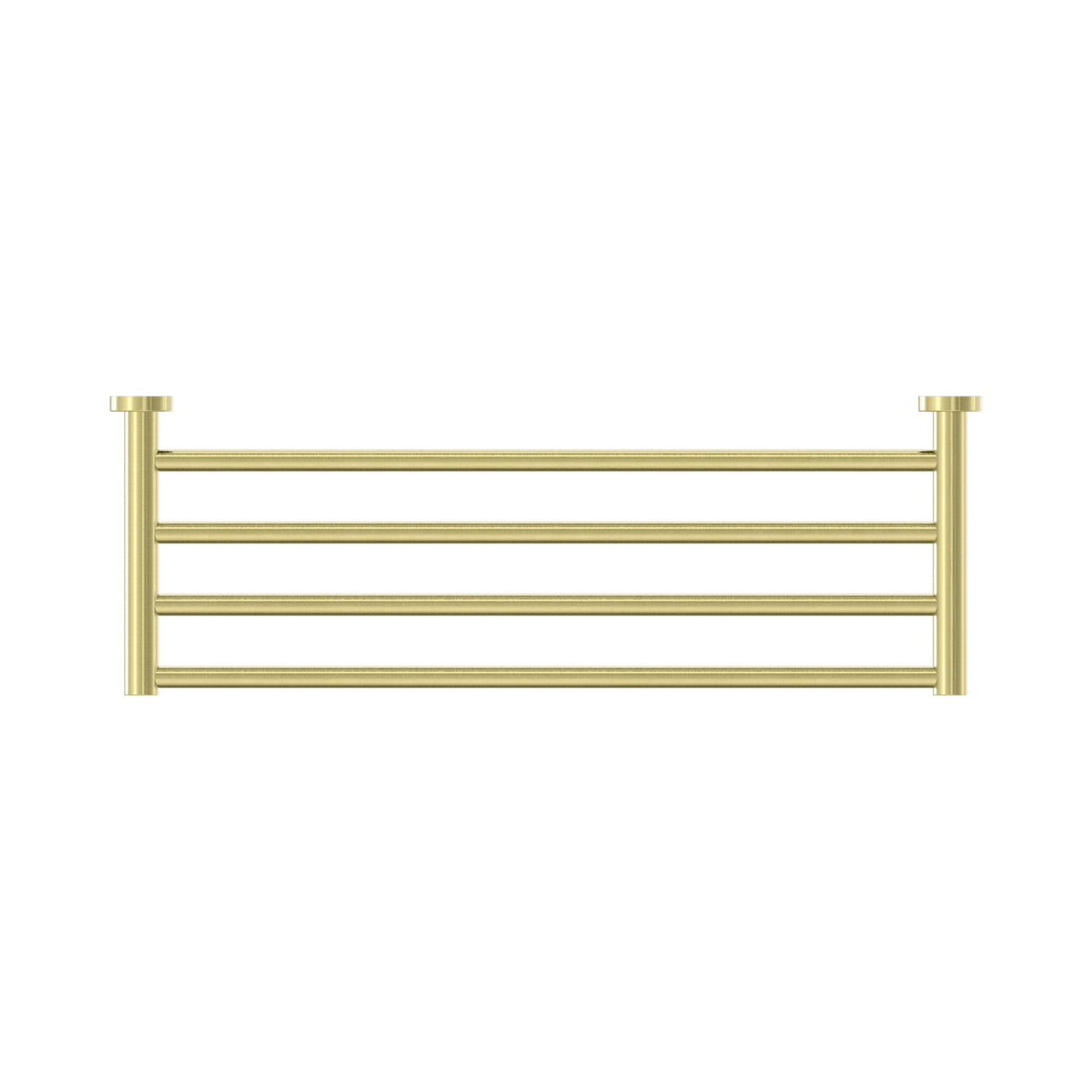 An image of Nero Tapware Mecca Towel Rack Brushed Gold