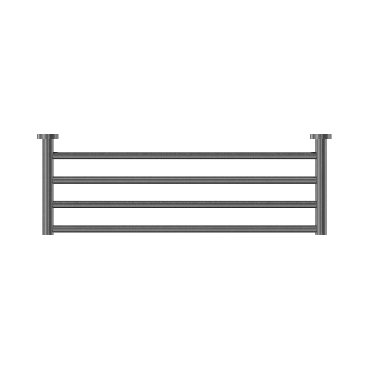 An image of Nero Tapware Mecca Towel Rack Gun Metal