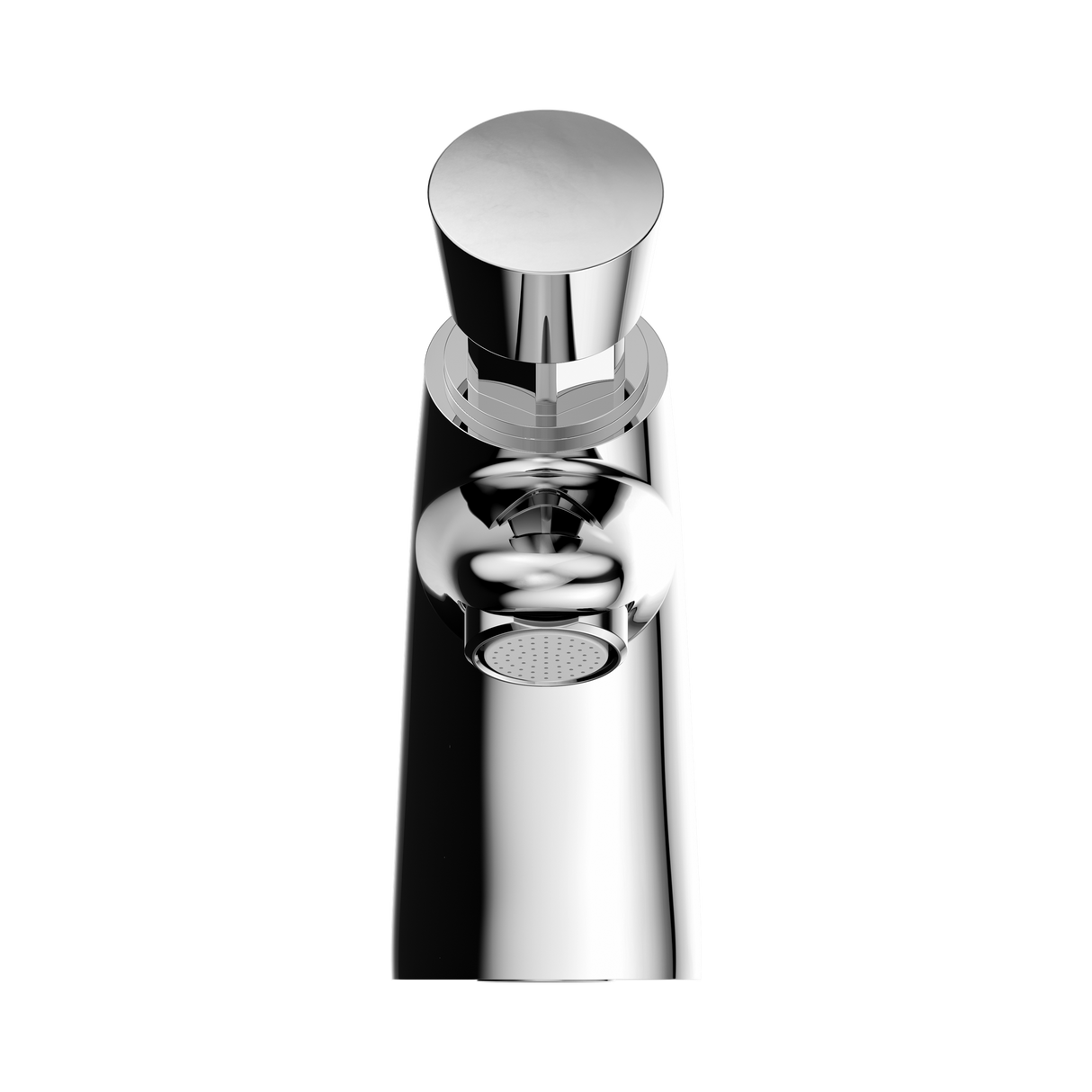 An image of Nero Tapware SS316 Lead Free Timeflow Push Button Pillar Tap Chrome