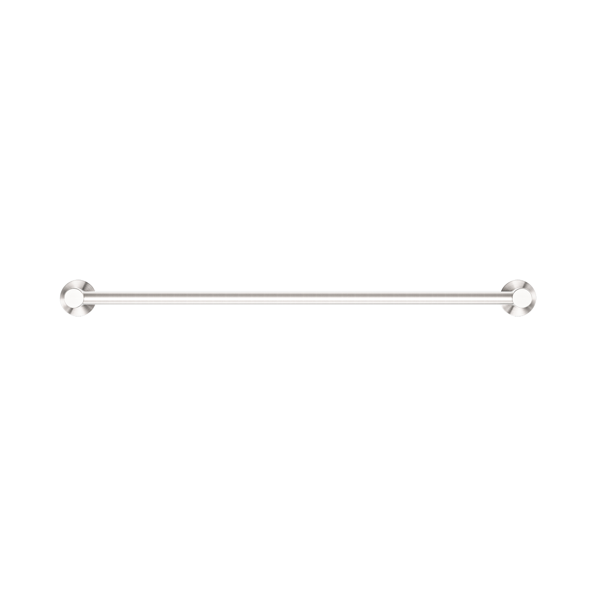 An image of Nero Tapware Classic Double Towel Rail 600mm Brushed Nickel