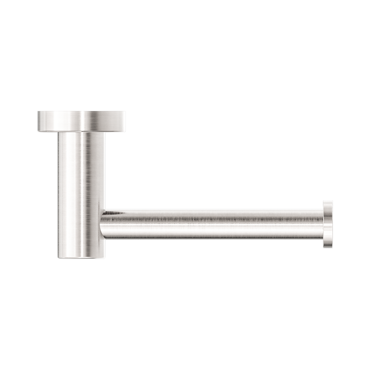 An image of Nero Tapware Classic Toilet Roll Holder Brushed Nickel