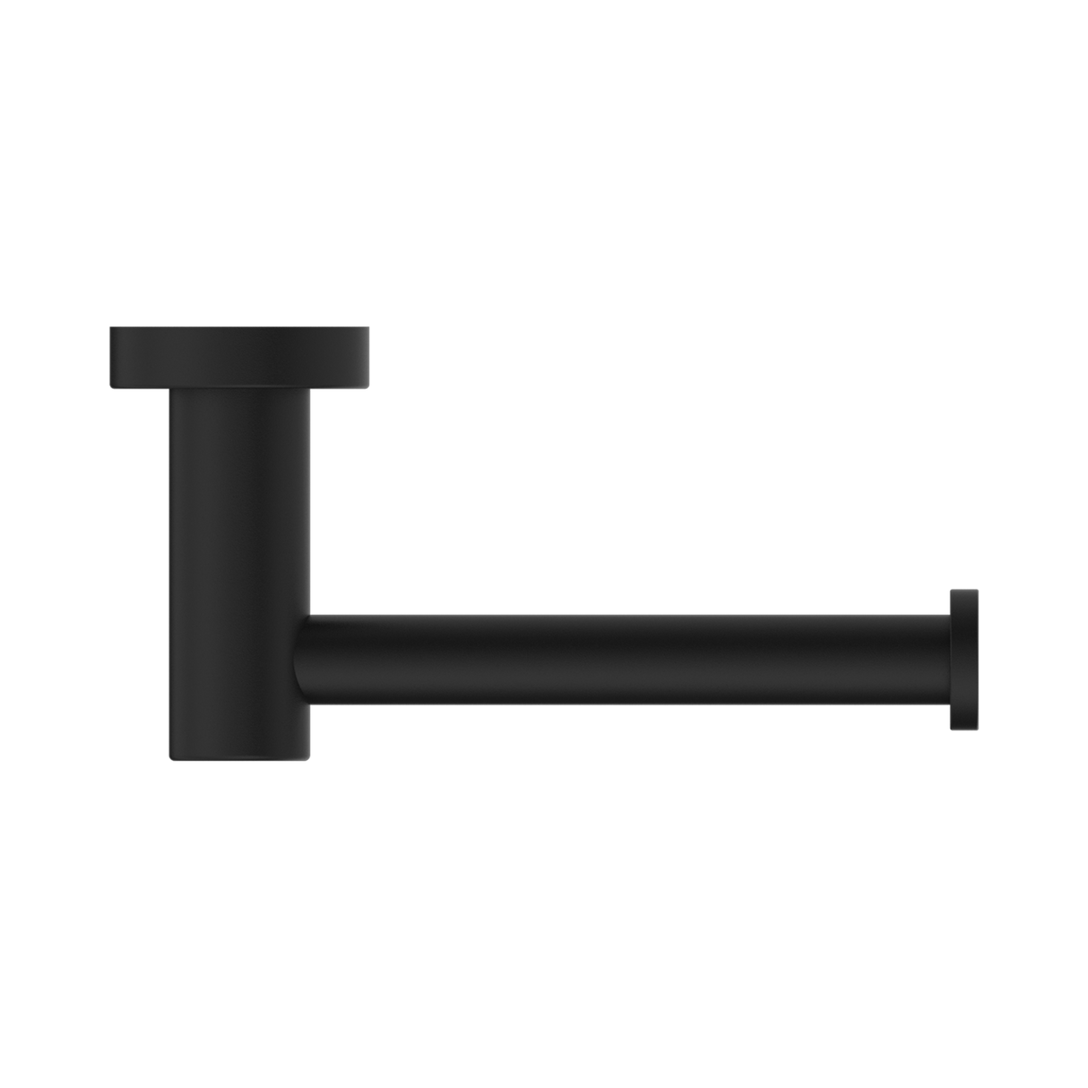 An image of Nero Tapware Classic Toilet Roll Holder Matte Black