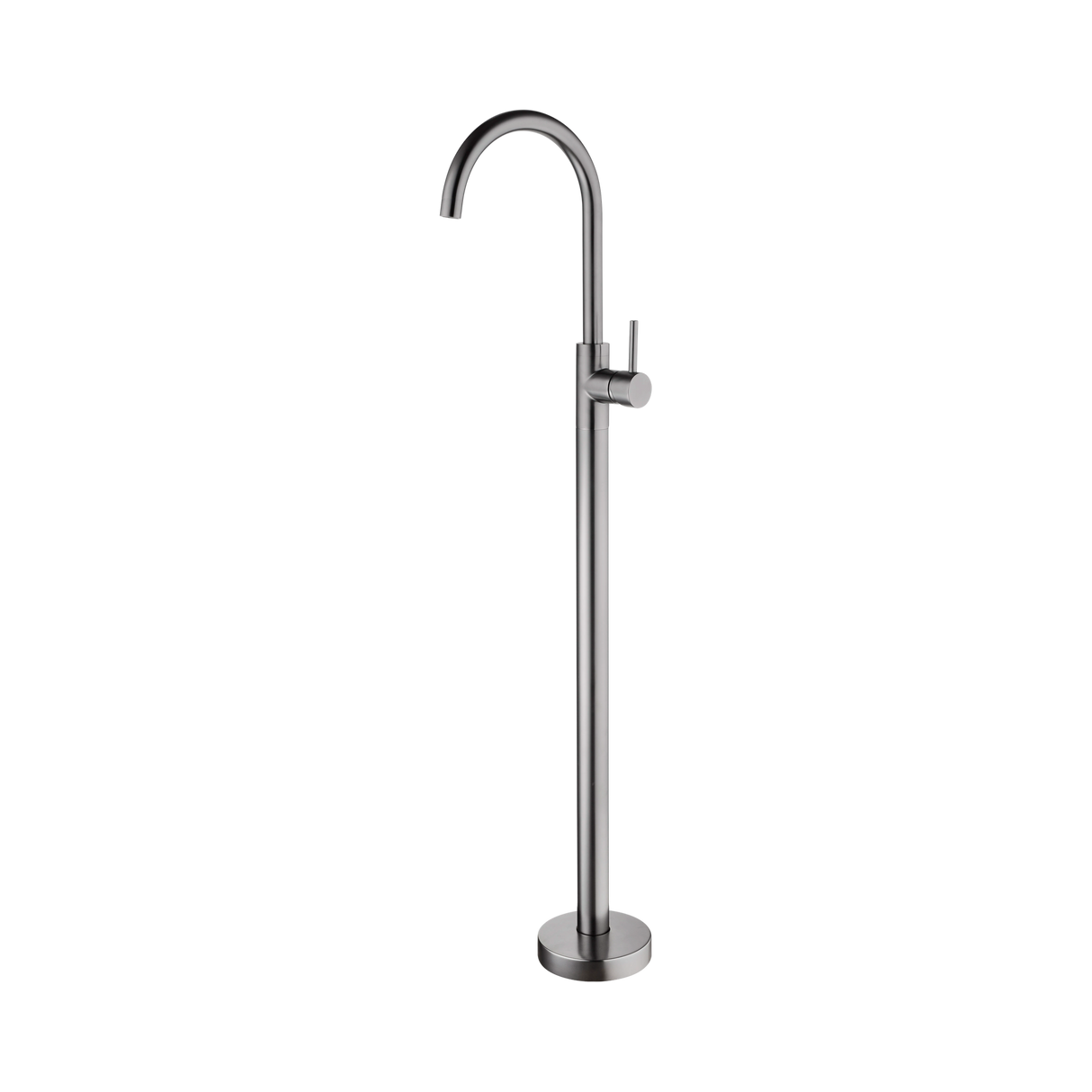 An image of Nero Tapware Mecca Freestanding Bath Mixer Graphite