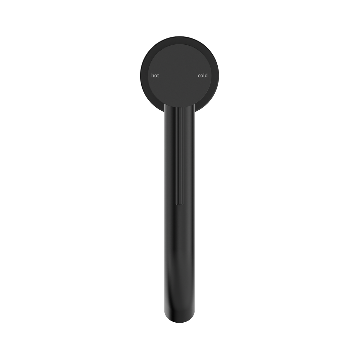 An image of Nero Tapware Mecca Mid Tall Basin Mixer Matte Black