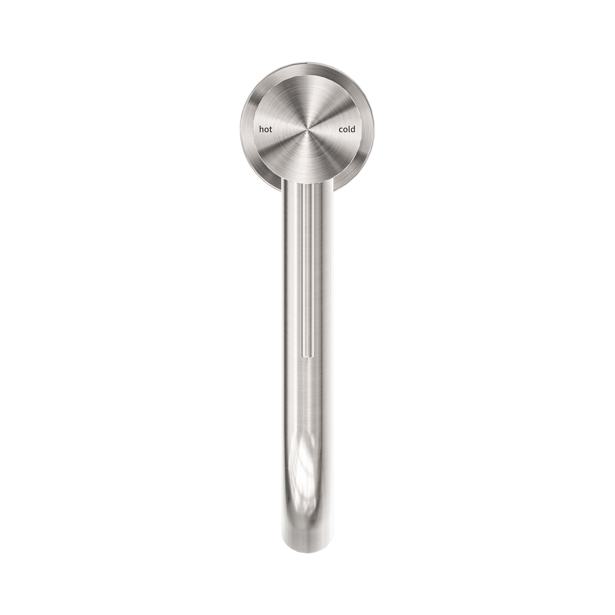 An image of Nero Tapware Mecca Tall Basin Mixer Brushed Nickel