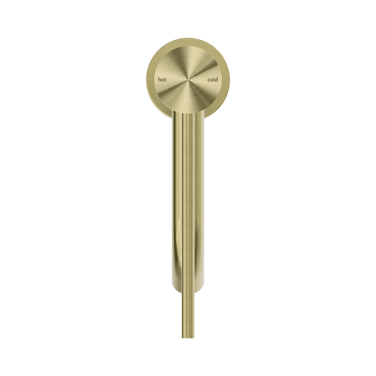An image of Nero Tapware Mecca Care Basin Mixer Brushed Gold