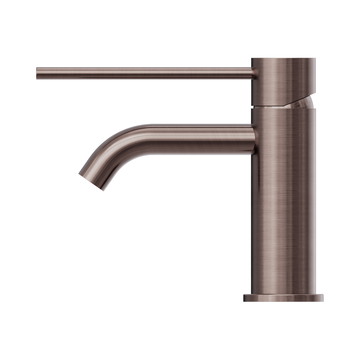 An image of Nero Tapware Mecca Care Basin Mixer Brushed Bronze