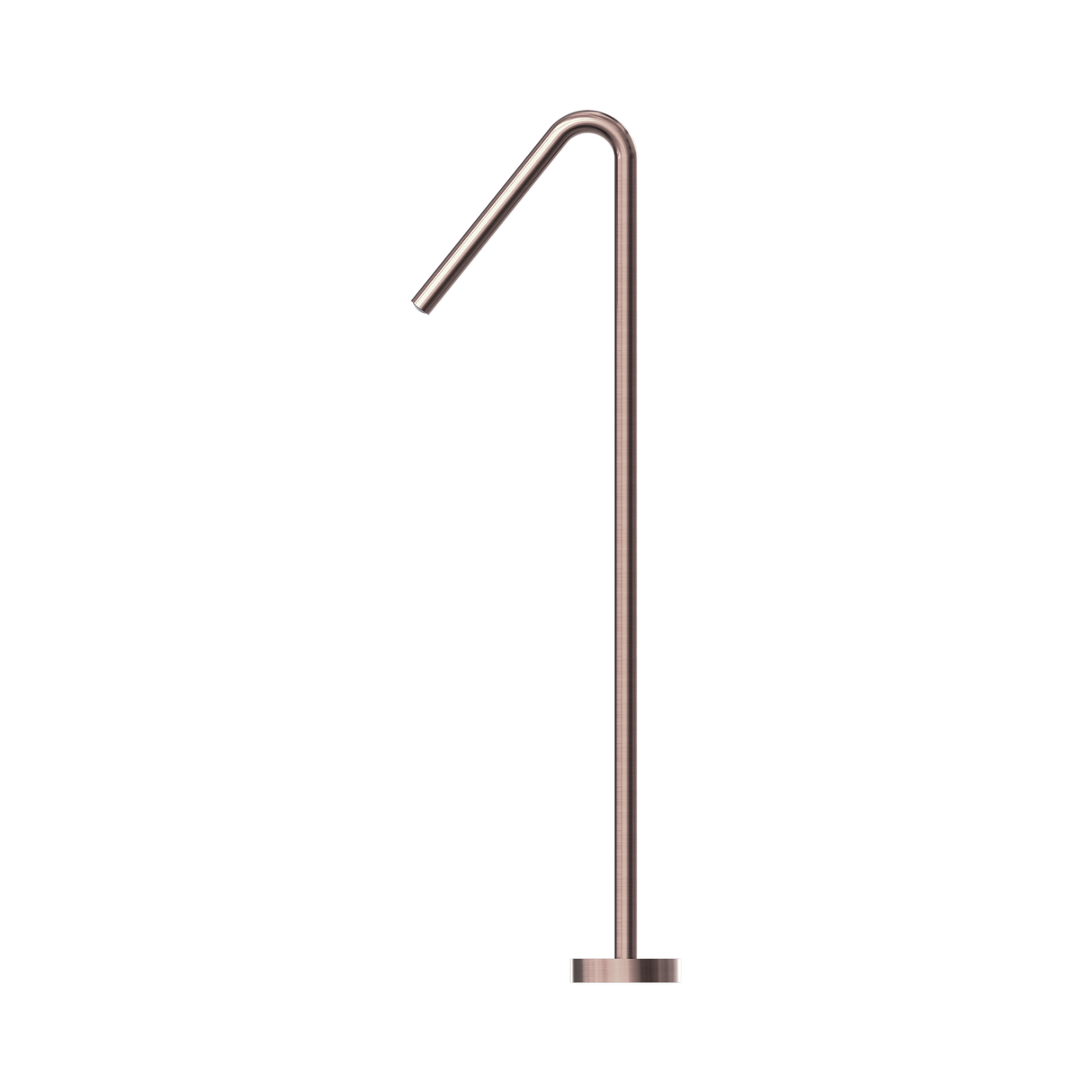 An image of Nero Tapware Mecca Freestanding Bath Spout Only Brushed Bronze