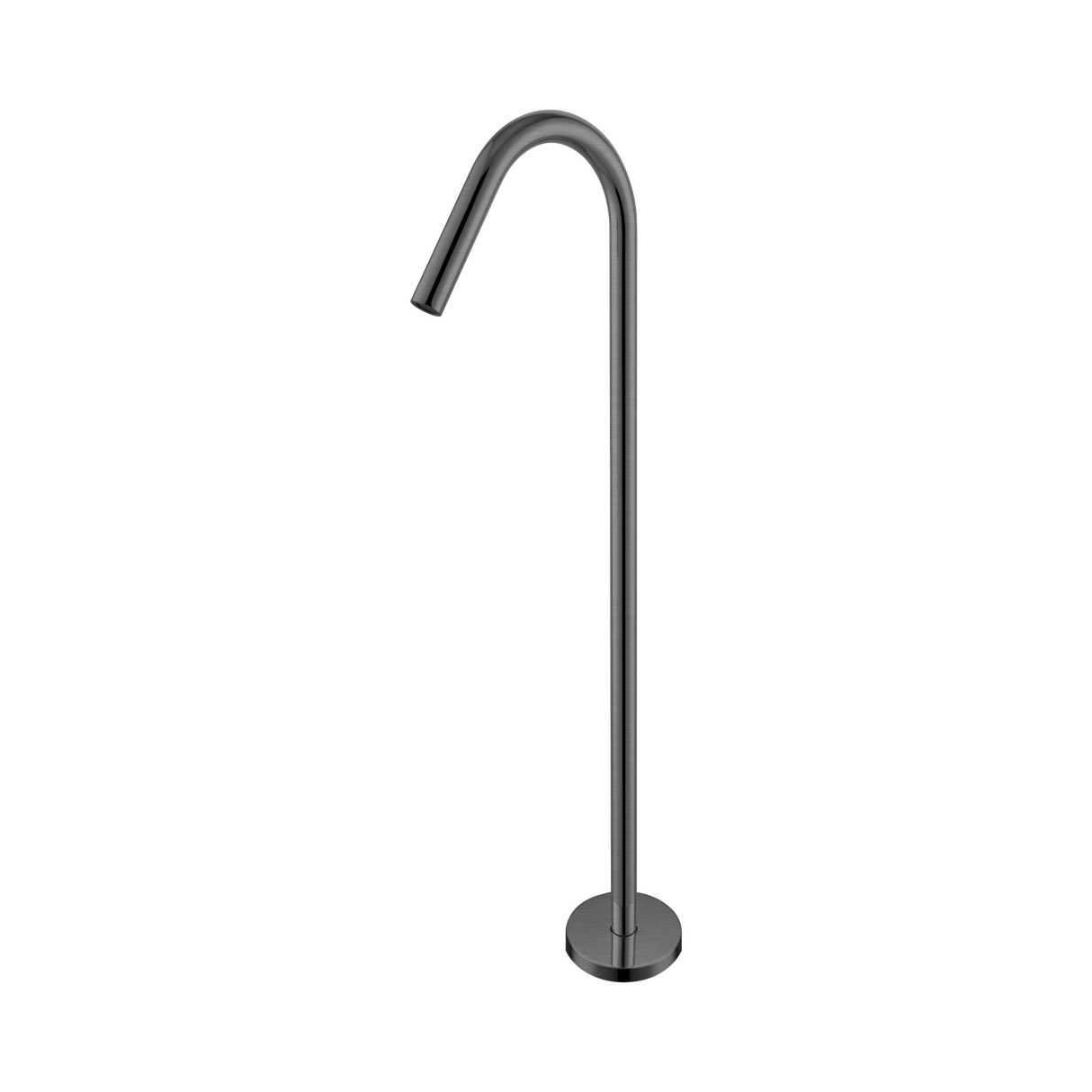 An image of Nero Tapware Mecca Freestanding Bath Spout Only Gun Metal