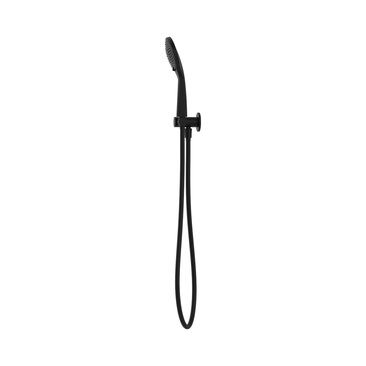An image of Nero Tapware Mecca Shower On Bracket With Air Shower Matte Black